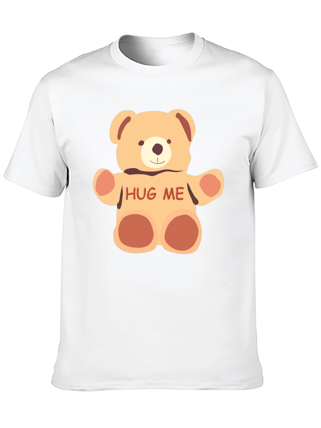 Cute Bear Hug Me Graphic Tee