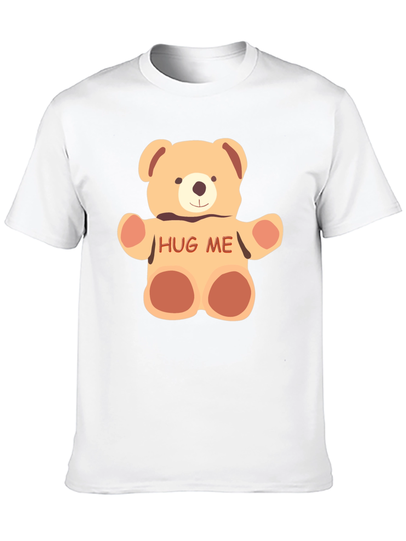Cute Bear Hug Me Graphic Tee