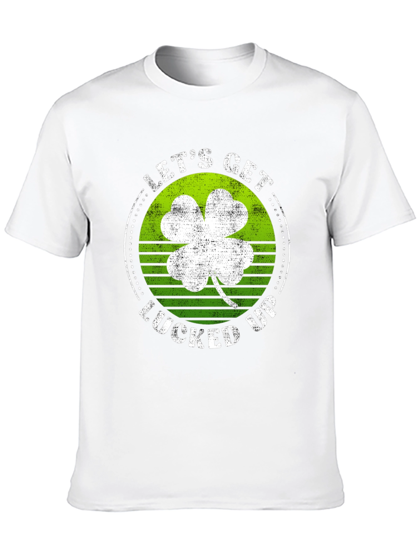 Lets Get Lucked Up St. Patricks Day Graphic Tee