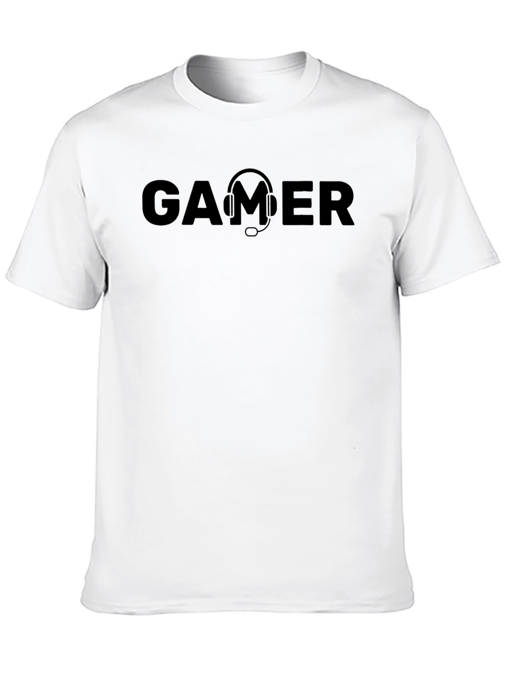Gamer Headset T-Shirt - Black