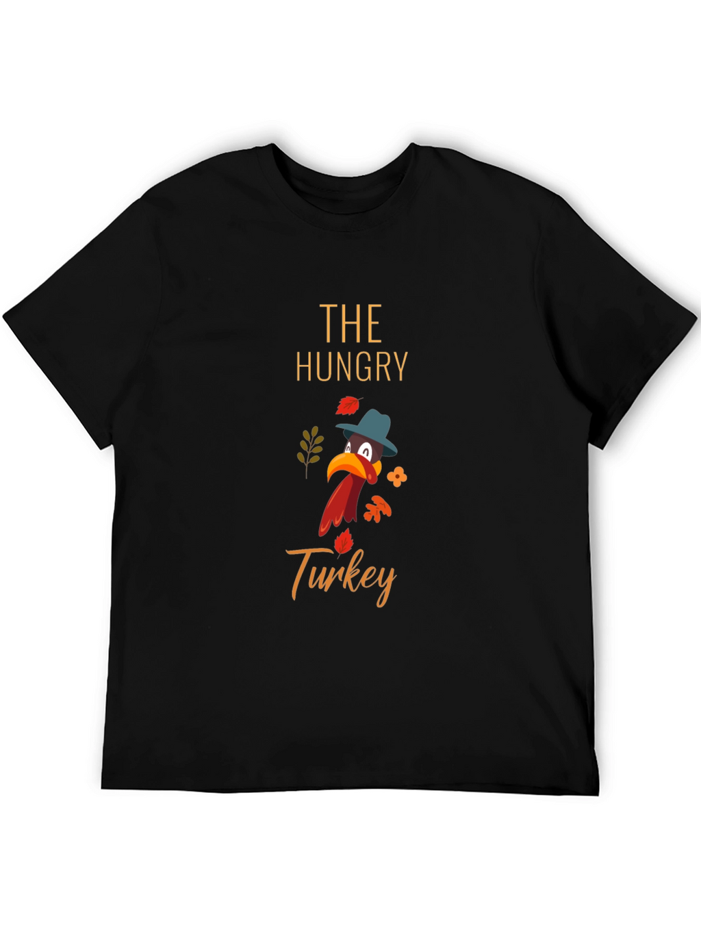 Hungry Turkey Thanksgiving Graphic Tee