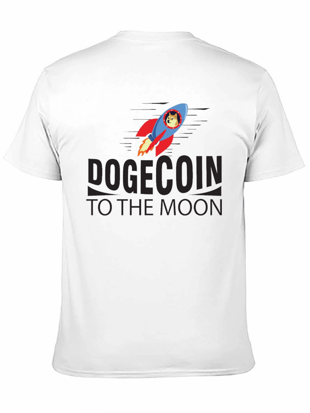 DogeCoin To The Moon T-Shirt - Crypto Meme Tee