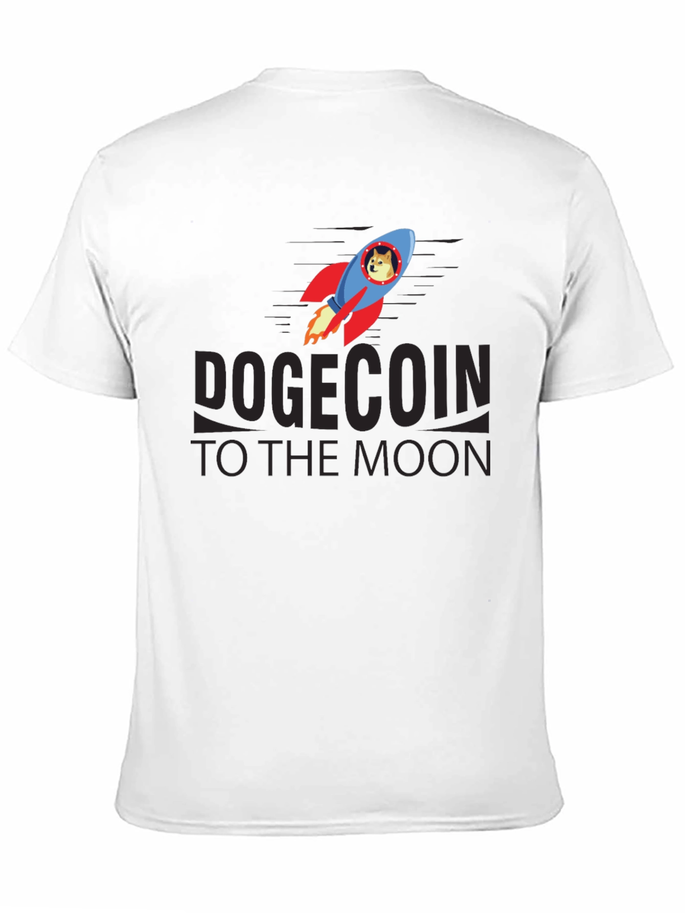 DogeCoin To The Moon T-Shirt - Crypto Meme Tee