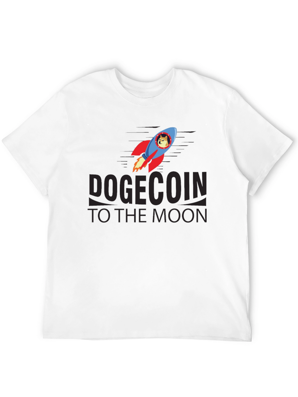 DogeCoin To The Moon T-Shirt - Crypto Meme Tee