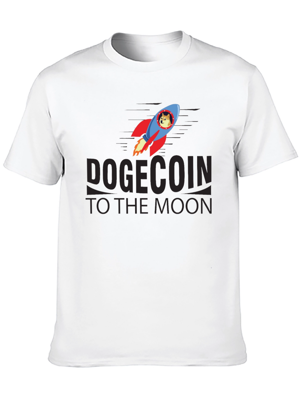 DogeCoin To The Moon T-Shirt - Crypto Meme Tee