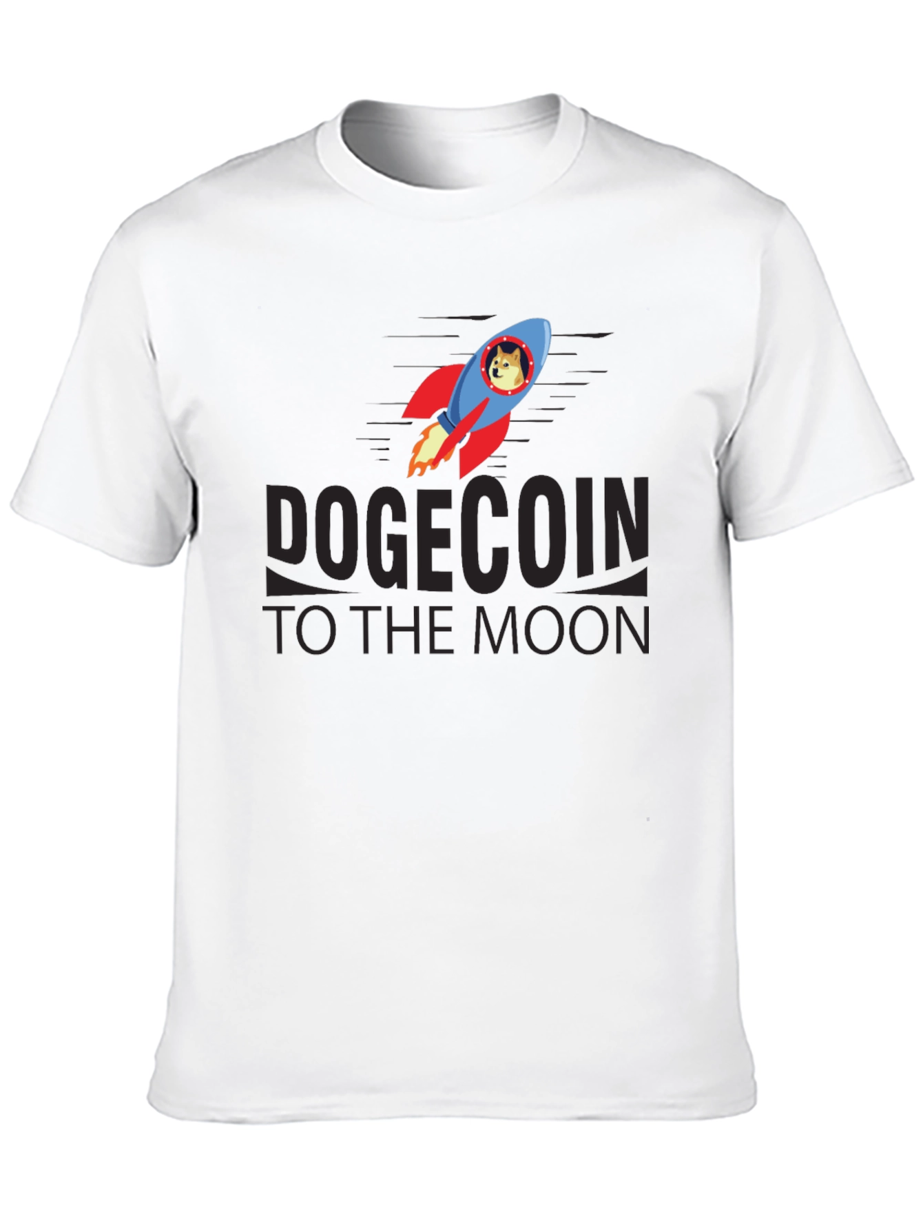 DogeCoin To The Moon T-Shirt - Crypto Meme Tee