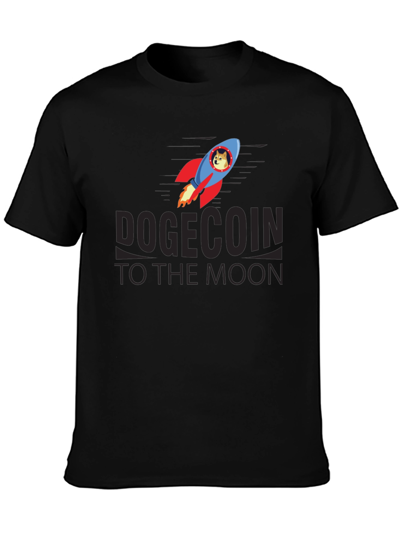 DogeCoin To The Moon T-Shirt - Crypto Meme Tee