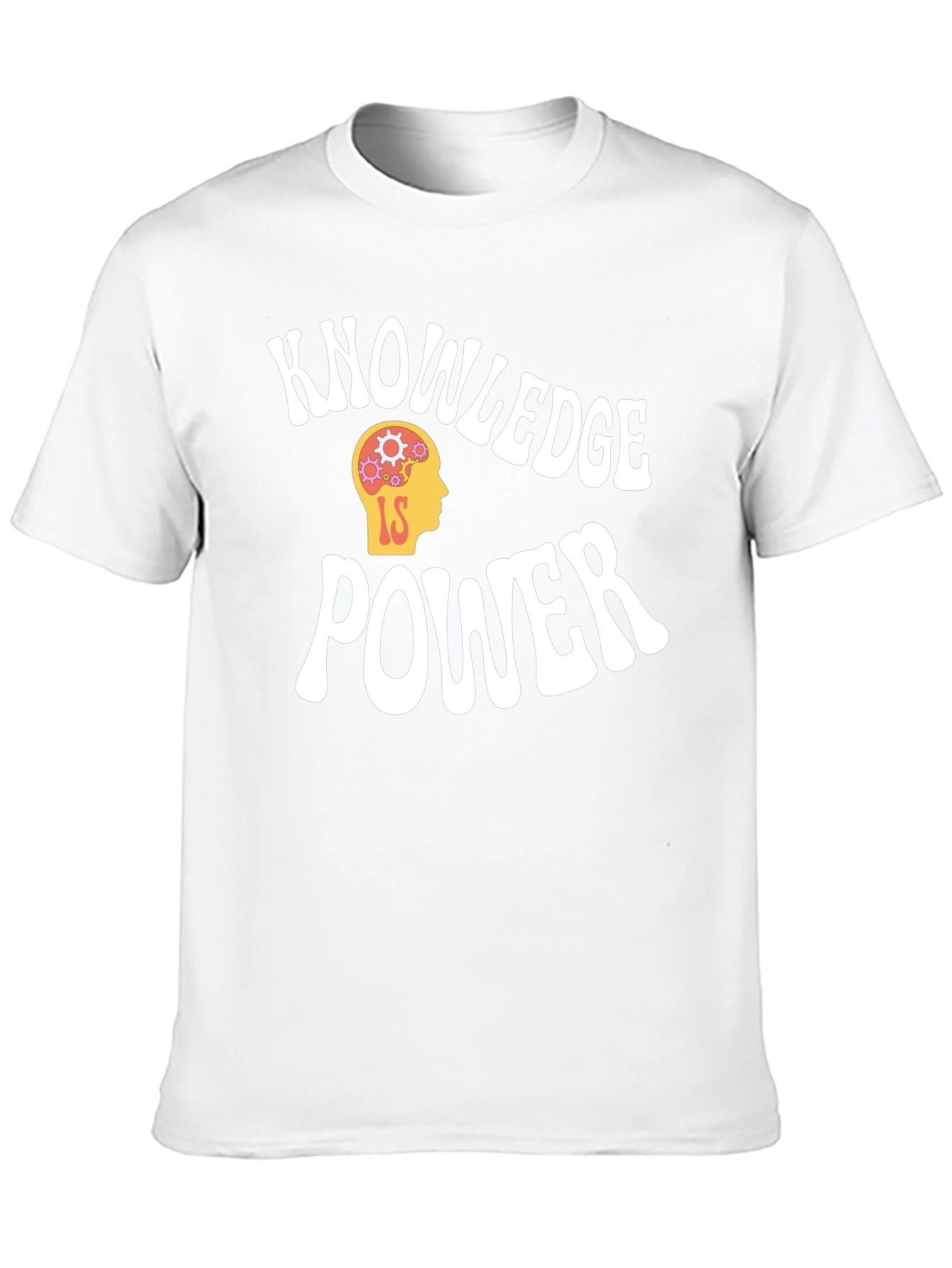 Knowledge is Power Graphic Tee - Black