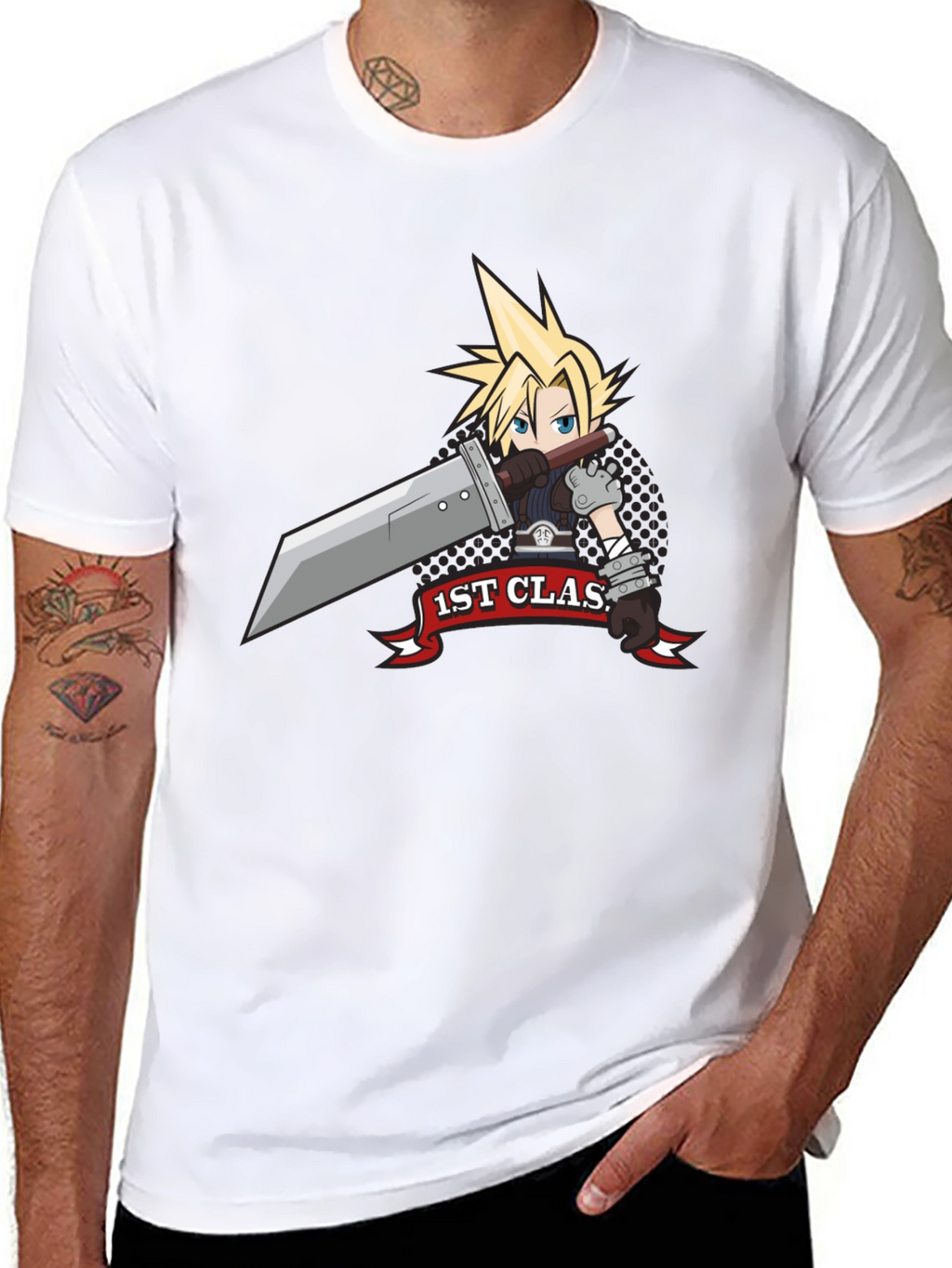 Cloud Strife 1st Class T-Shirt