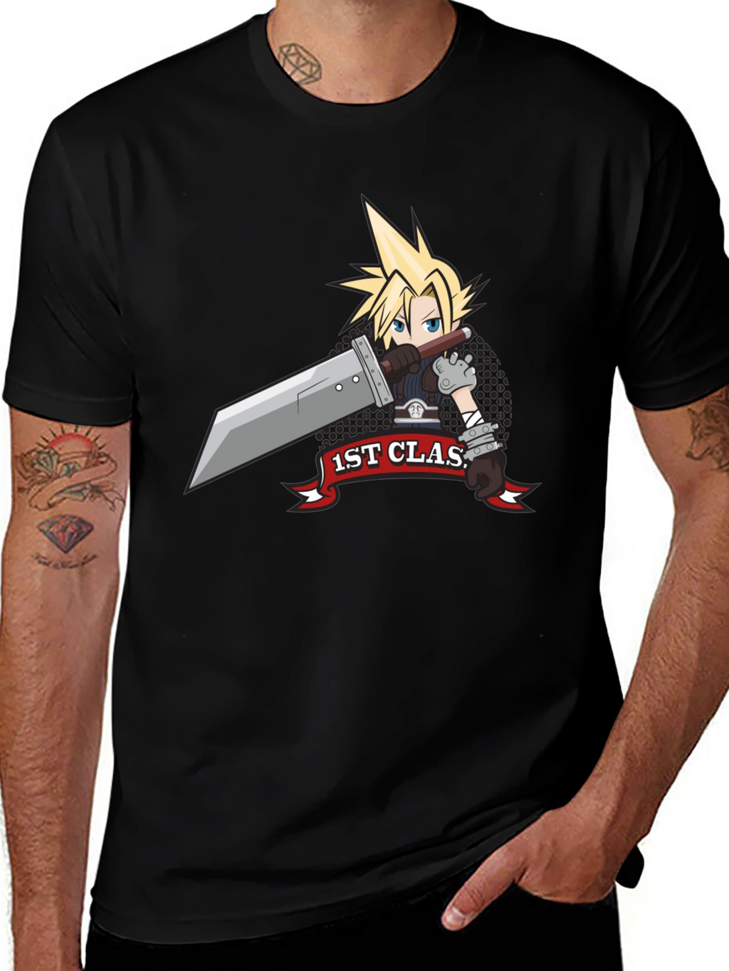 Cloud Strife 1st Class T-Shirt