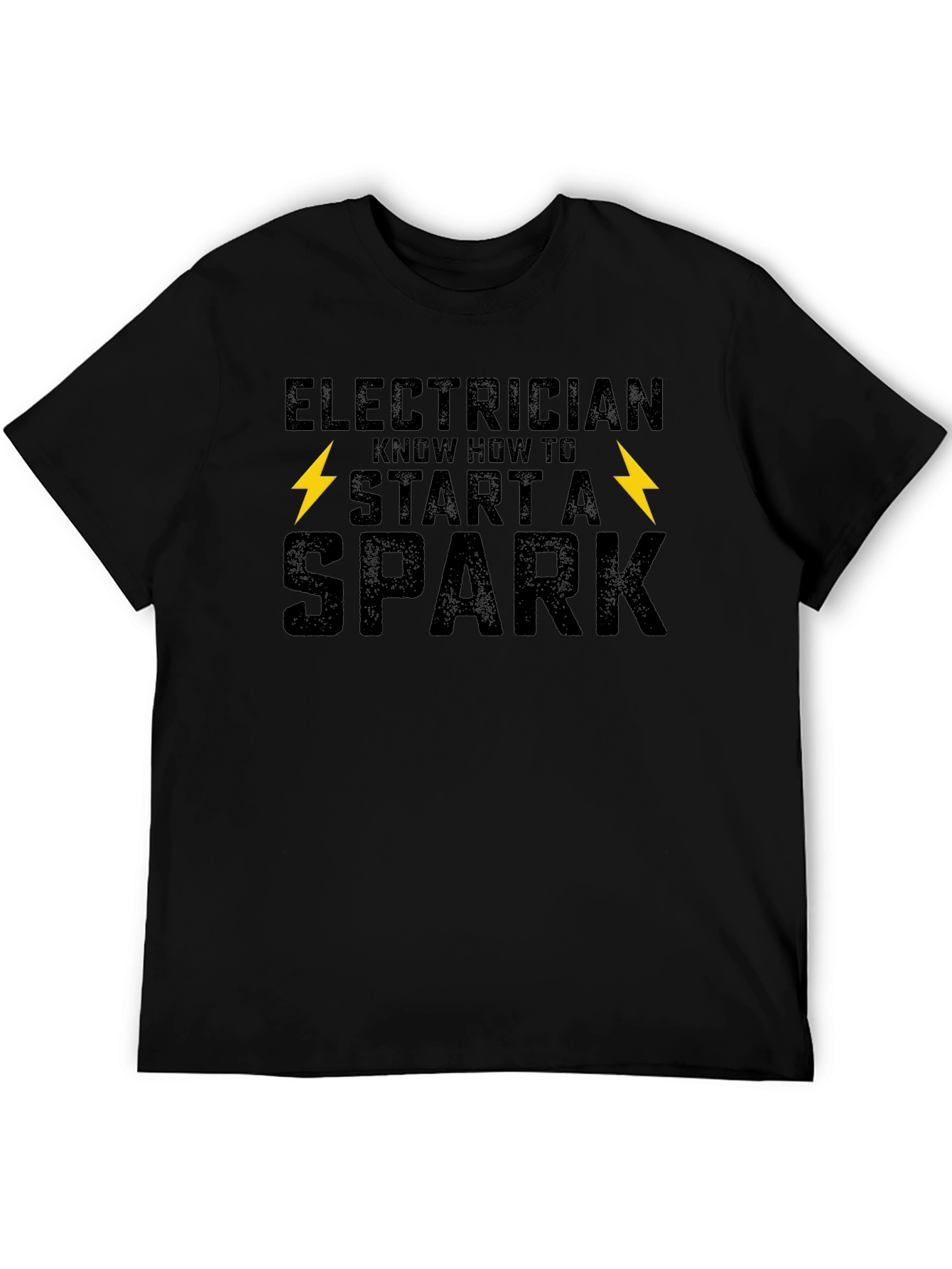 Electrician Start a Spark Graphic T-Shirt