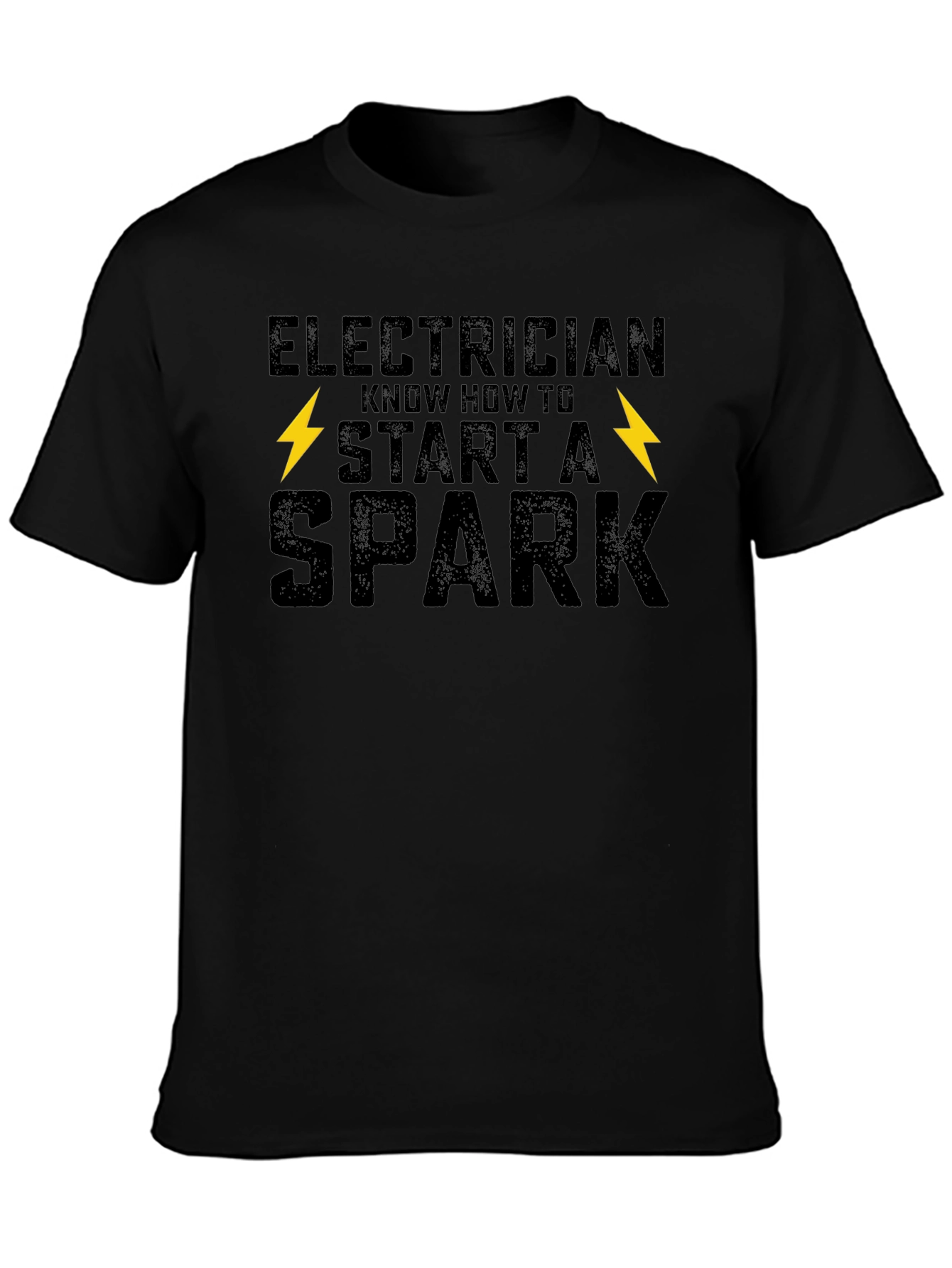 Electrician Start a Spark Graphic T-Shirt