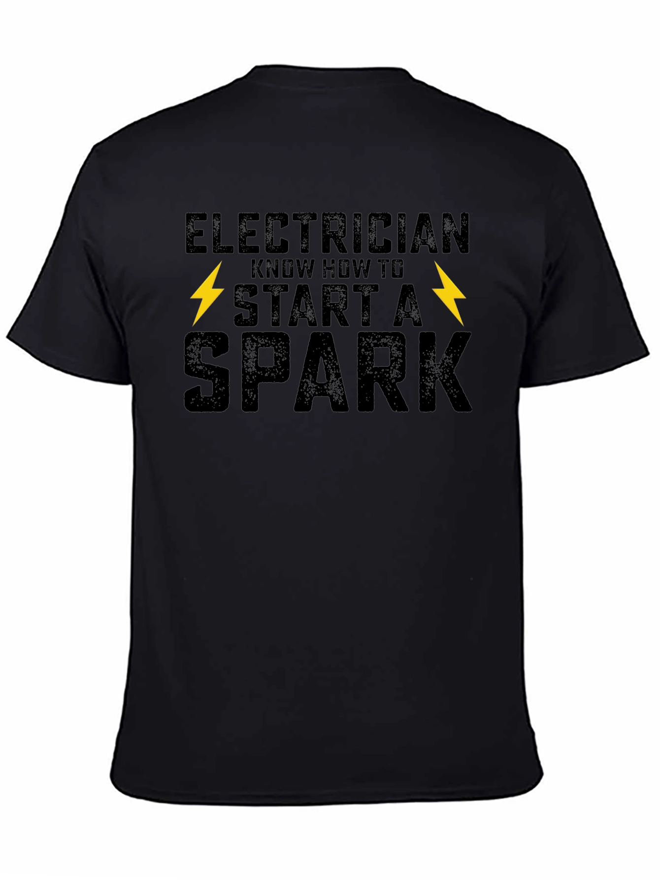 Electrician Start a Spark Graphic T-Shirt