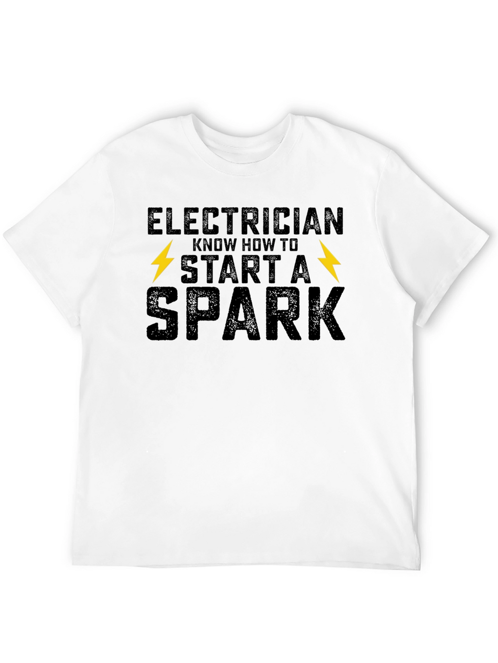 Electrician Start a Spark Graphic T-Shirt