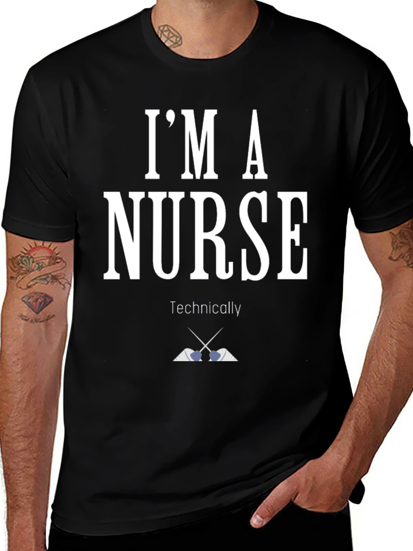 Im A Nurse Technically T-Shirt Funny