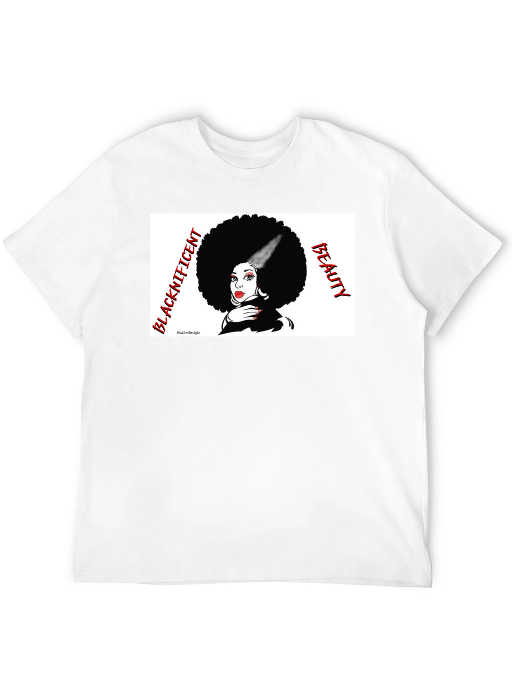 Blacknificent Beauty T-Shirt - Afro Queen Tee