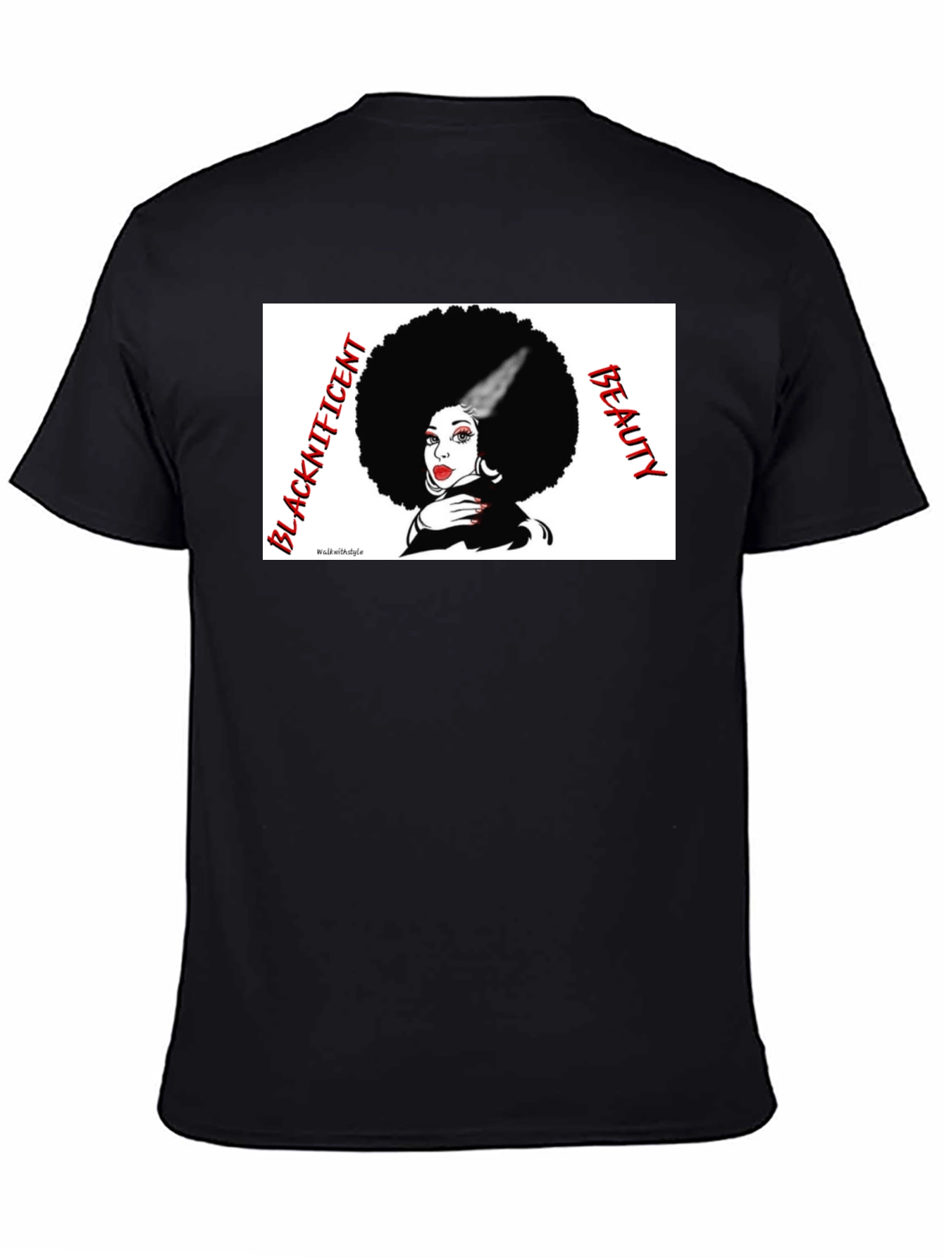Blacknificent Beauty T-Shirt - Afro Queen Tee