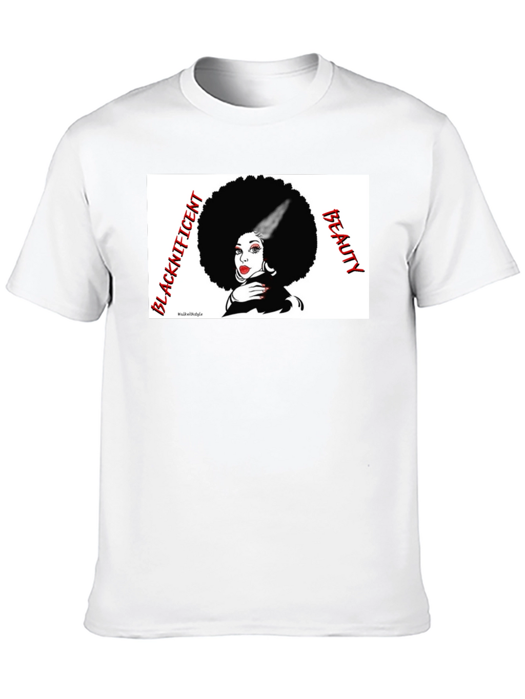 Blacknificent Beauty T-Shirt - Afro Queen Tee