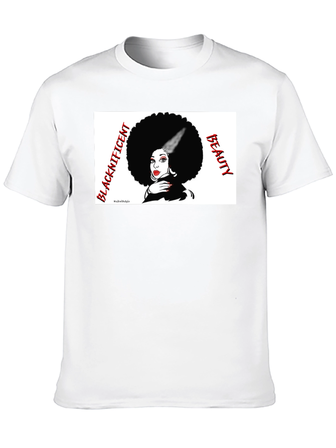 Blacknificent Beauty T-Shirt - Afro Queen Tee