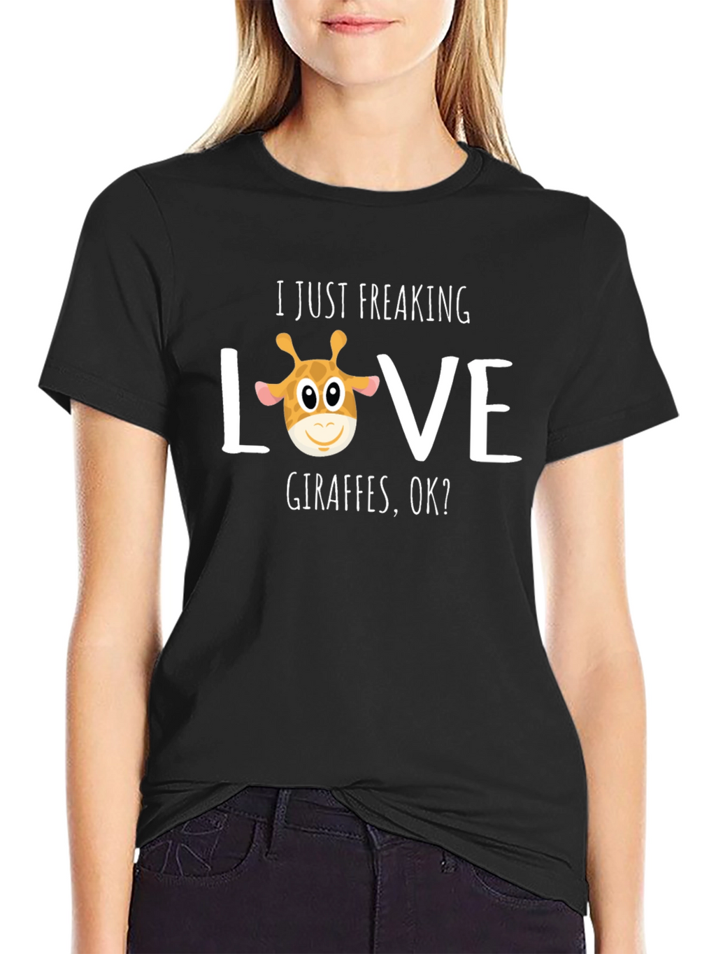 I Just Freaking Love Giraffes T-Shirt