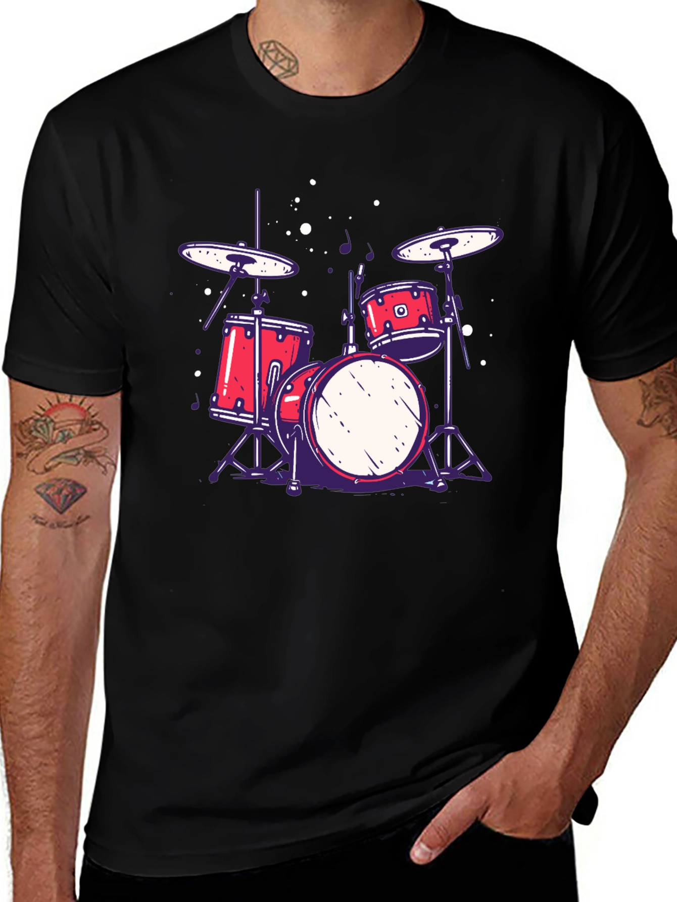 Cool Drums Graphic T-Shirt