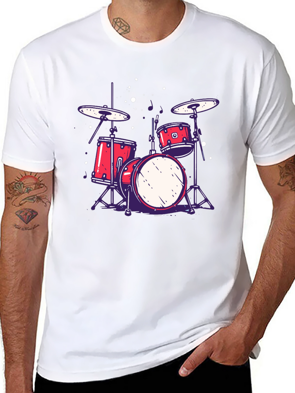 Cool Drums Graphic T-Shirt