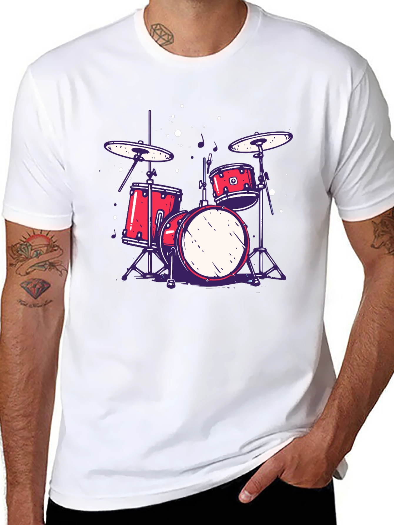 Cool Drums Graphic T-Shirt