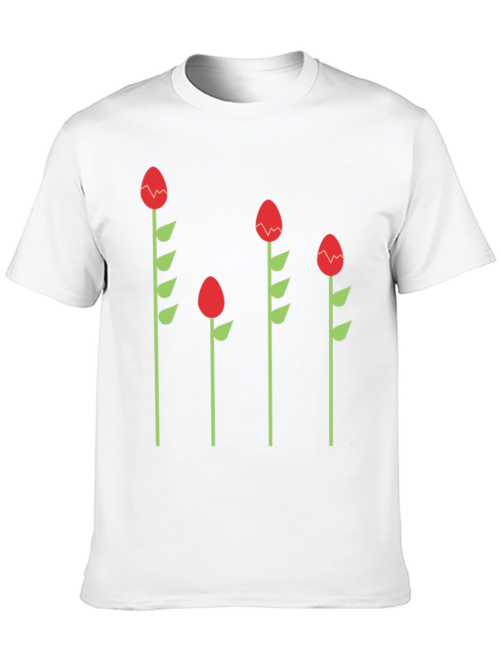 Funky Floral Graphic Tee - Quirky Style!