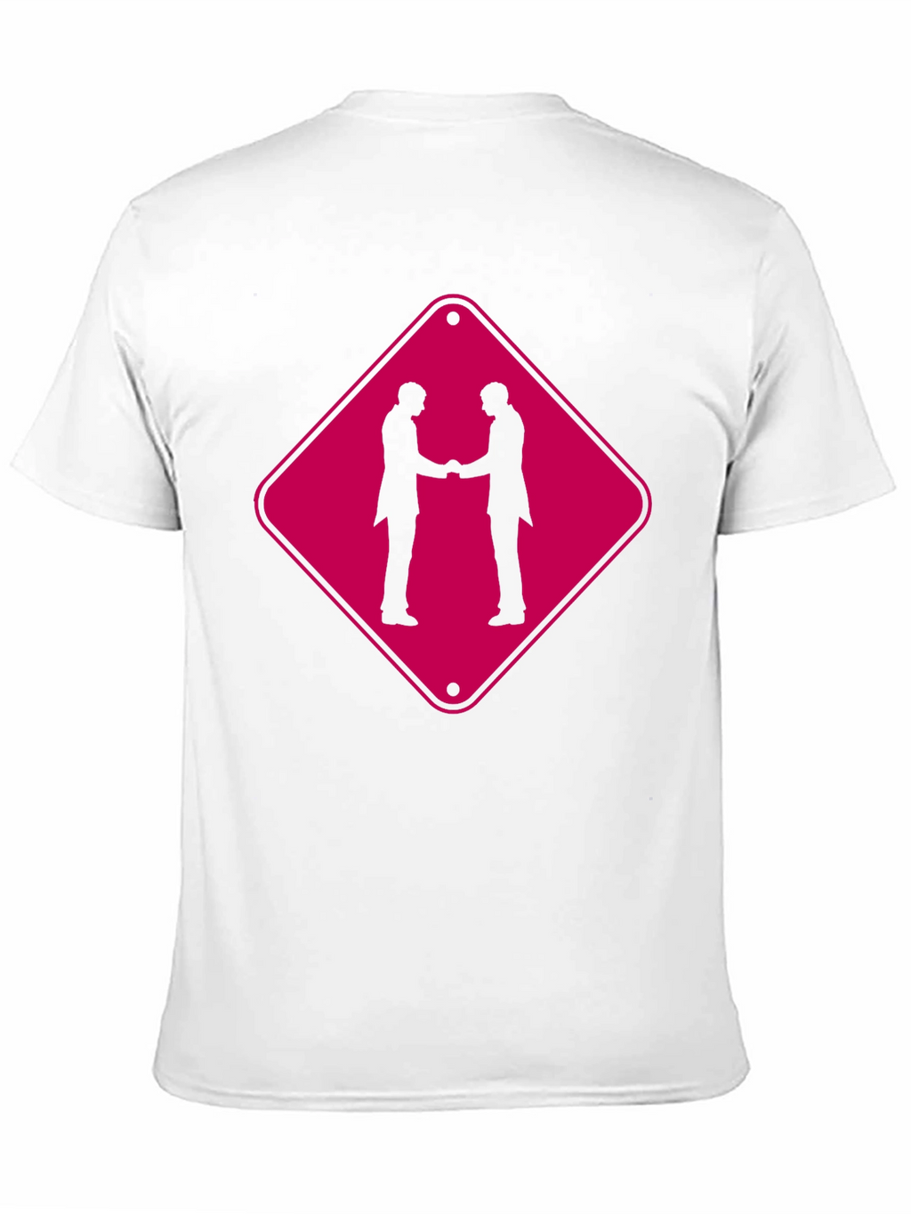 Handshake Graphic T-Shirt - Black