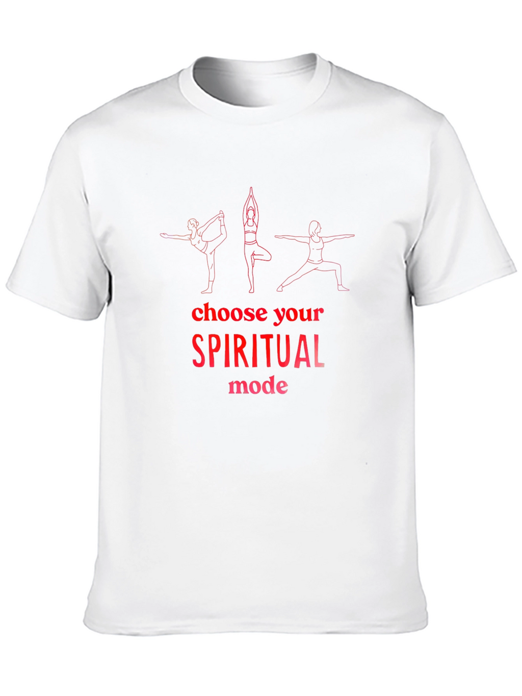 Spiritual Mode Yoga Tee - Black