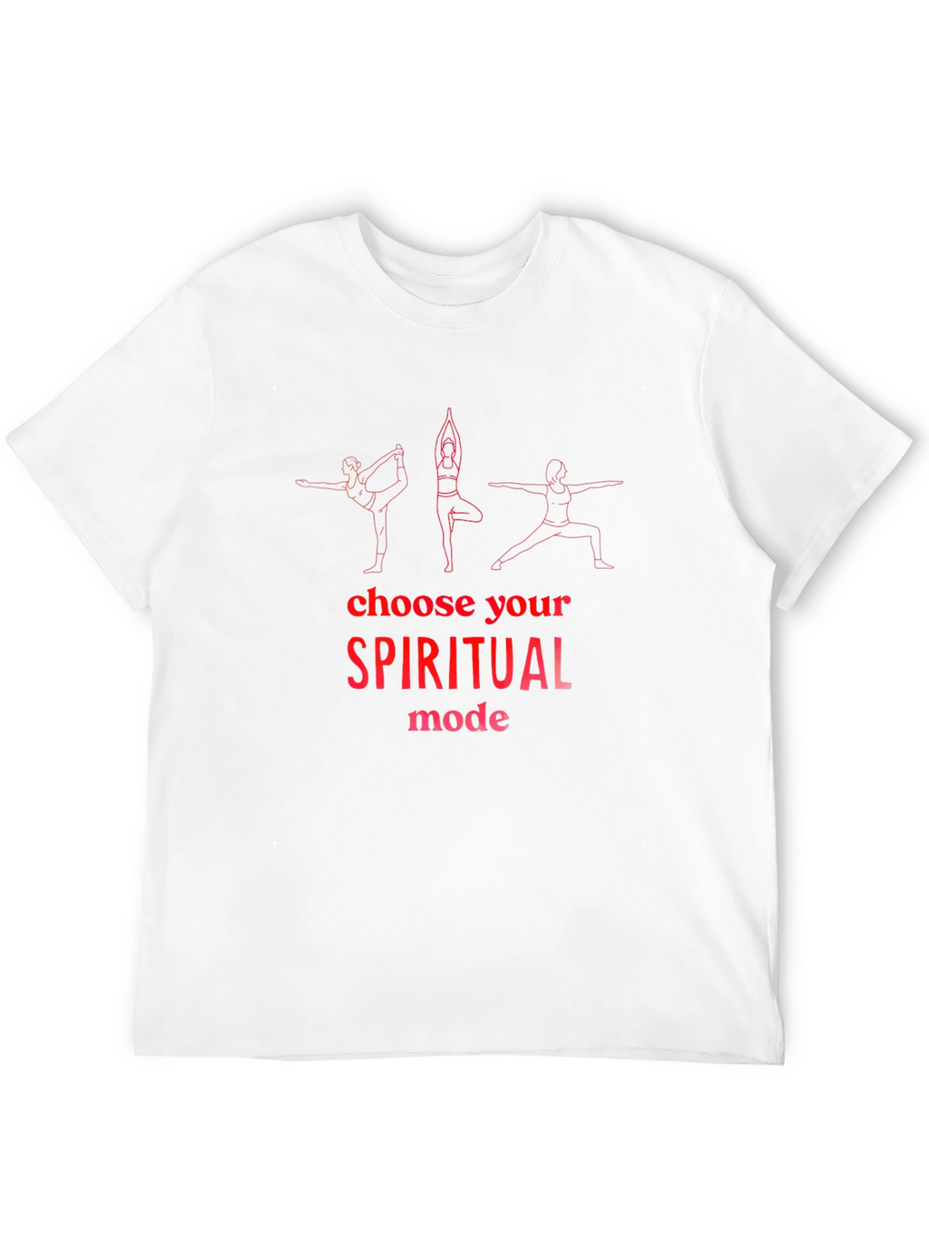 Spiritual Mode Yoga Tee - Black