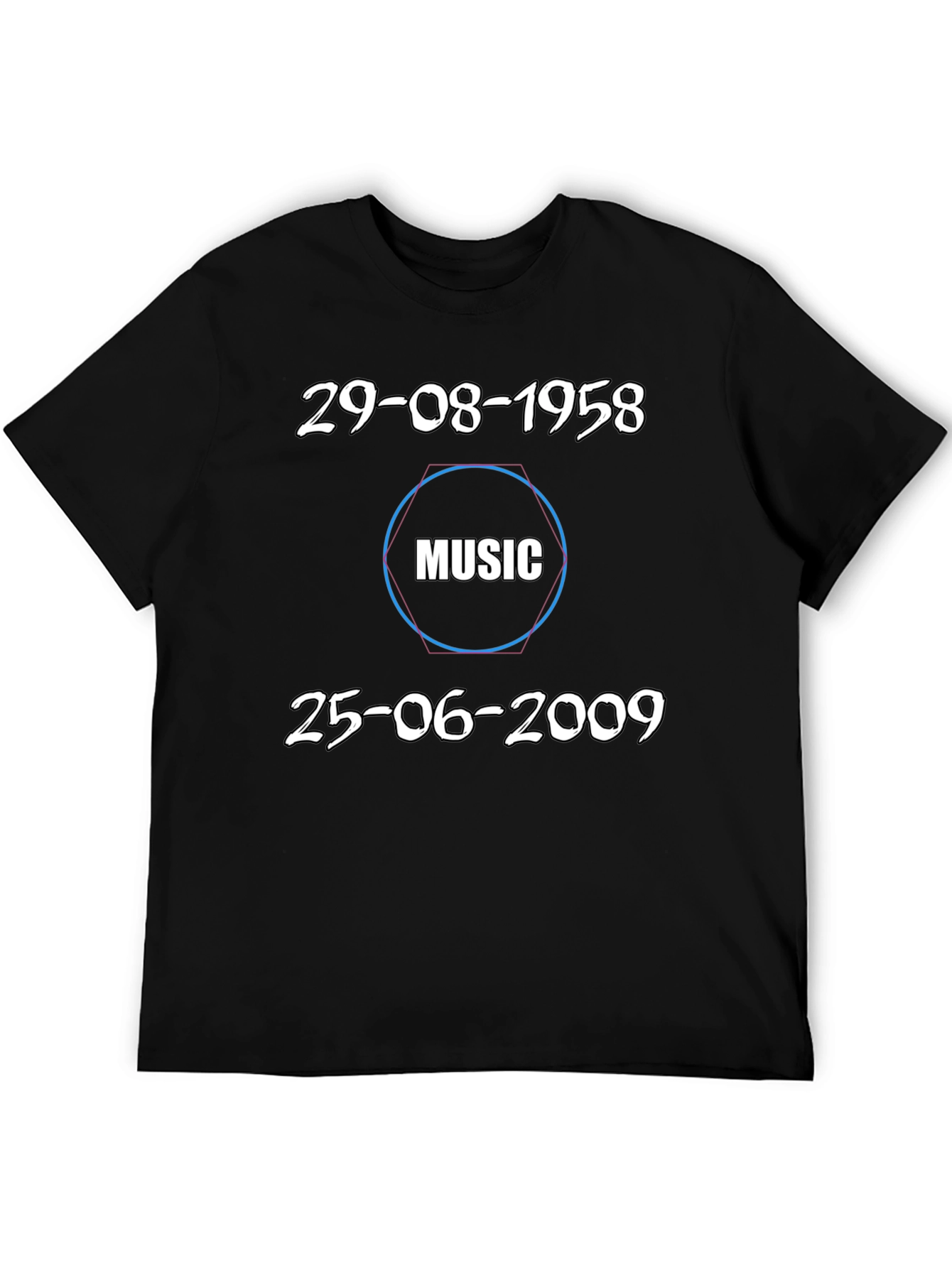 Music Legend T-Shirt: 1958-2009 Tribute Tee