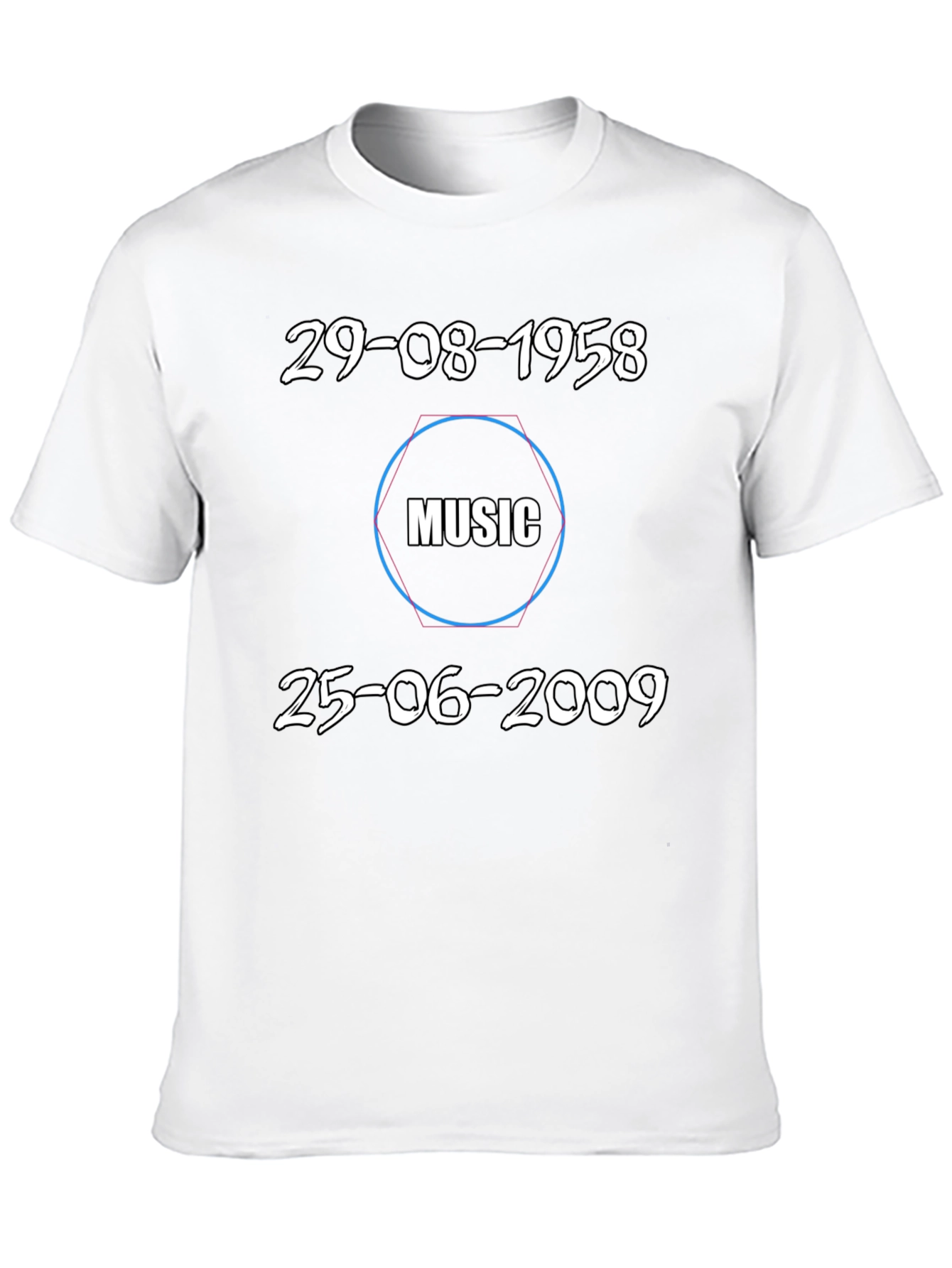 Music Legend T-Shirt: 1958-2009 Tribute Tee