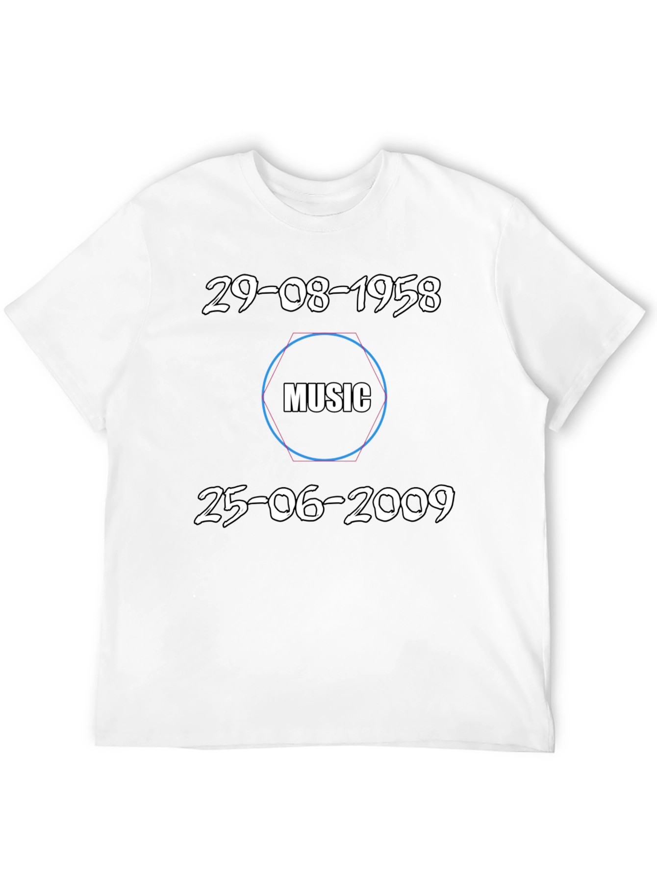 Music Legend T-Shirt: 1958-2009 Tribute Tee