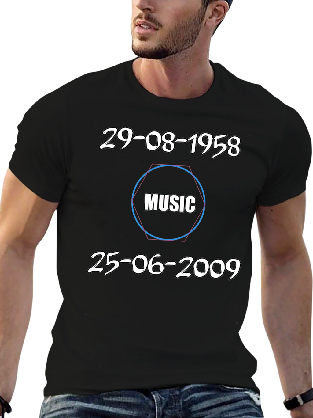 Music Legend T-Shirt: 1958-2009 Tribute Tee
