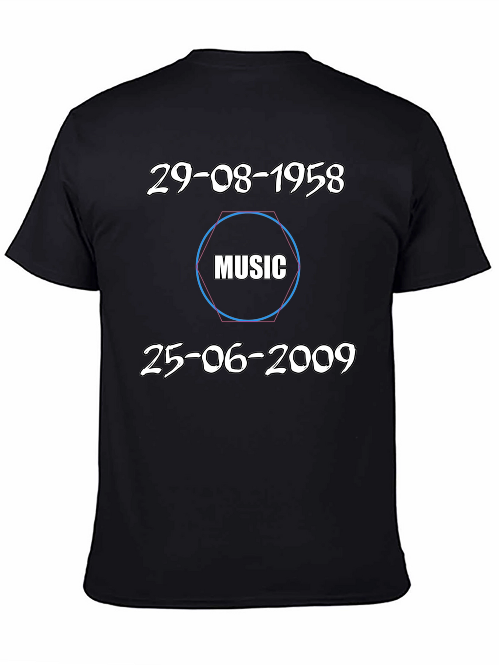 Music Legend T-Shirt: 1958-2009 Tribute Tee