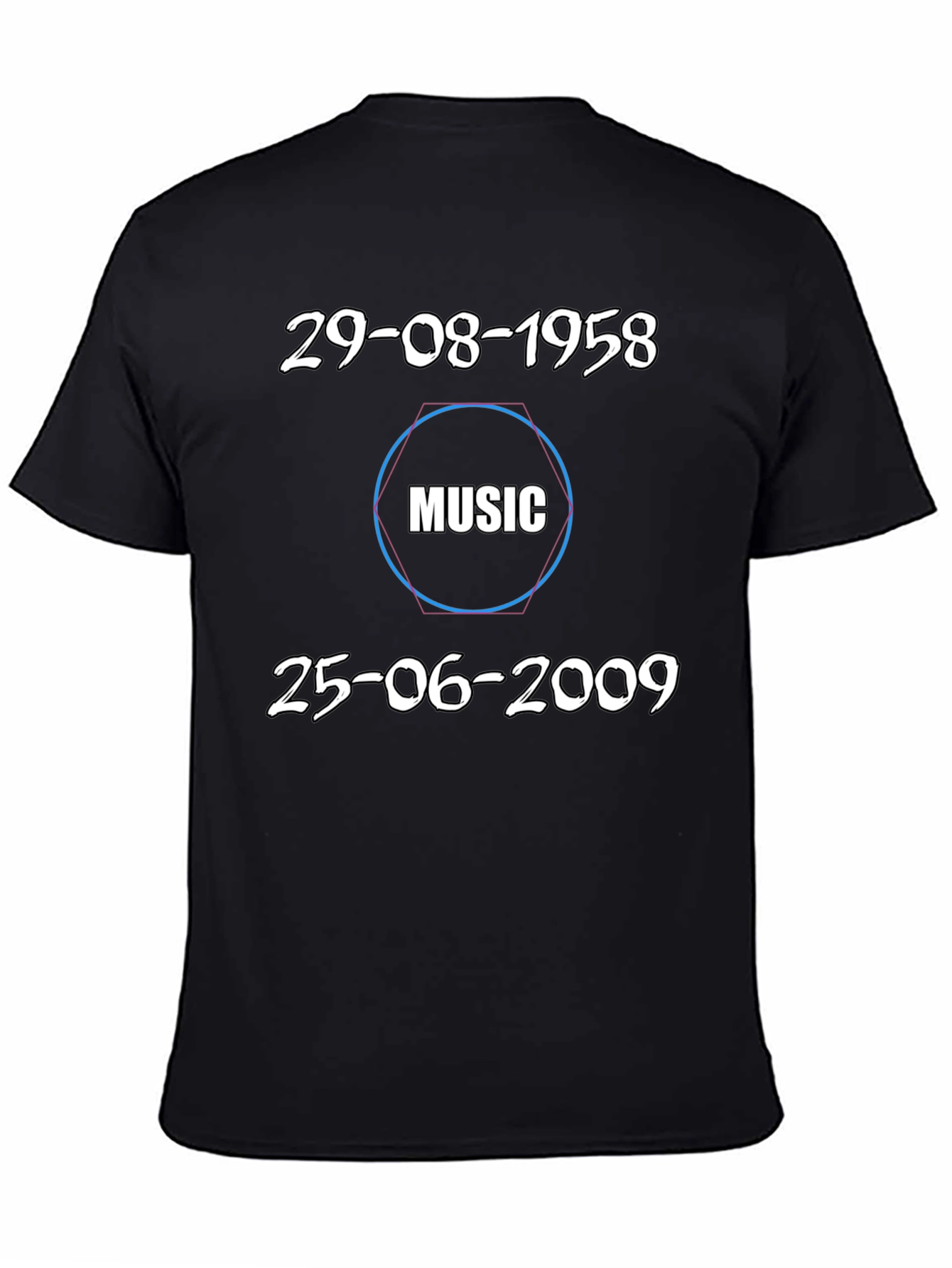Music Legend T-Shirt: 1958-2009 Tribute Tee