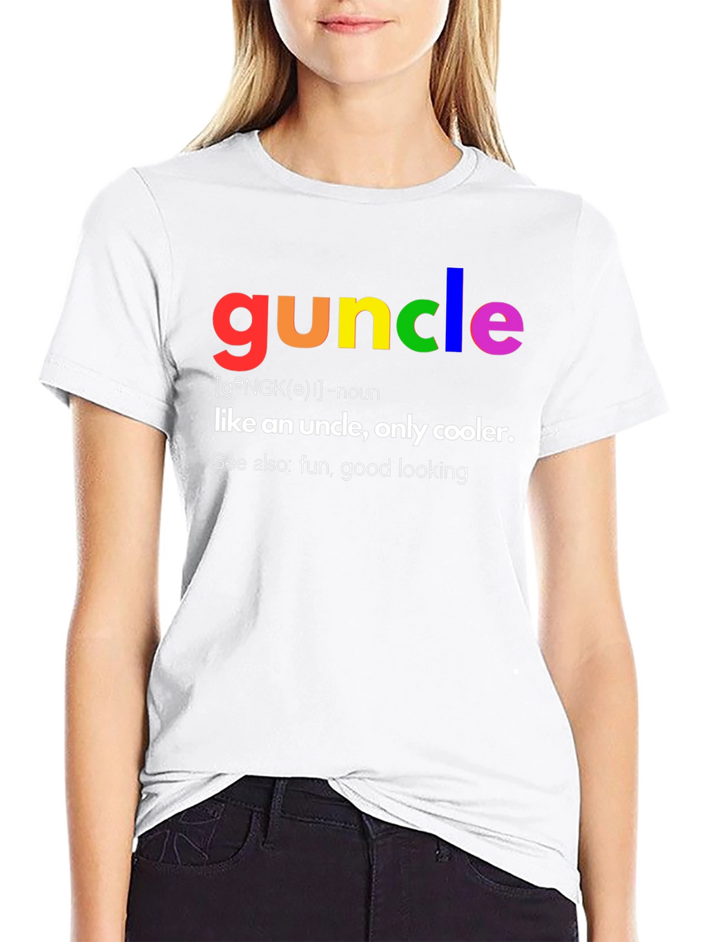 Guncle Definition T-Shirt - Fun Uncle Tee