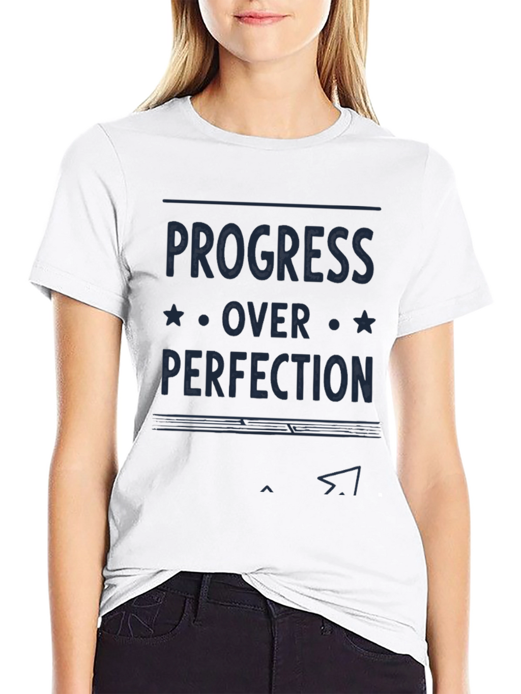 Progress Over Perfection T-Shirt - Motivational Tee