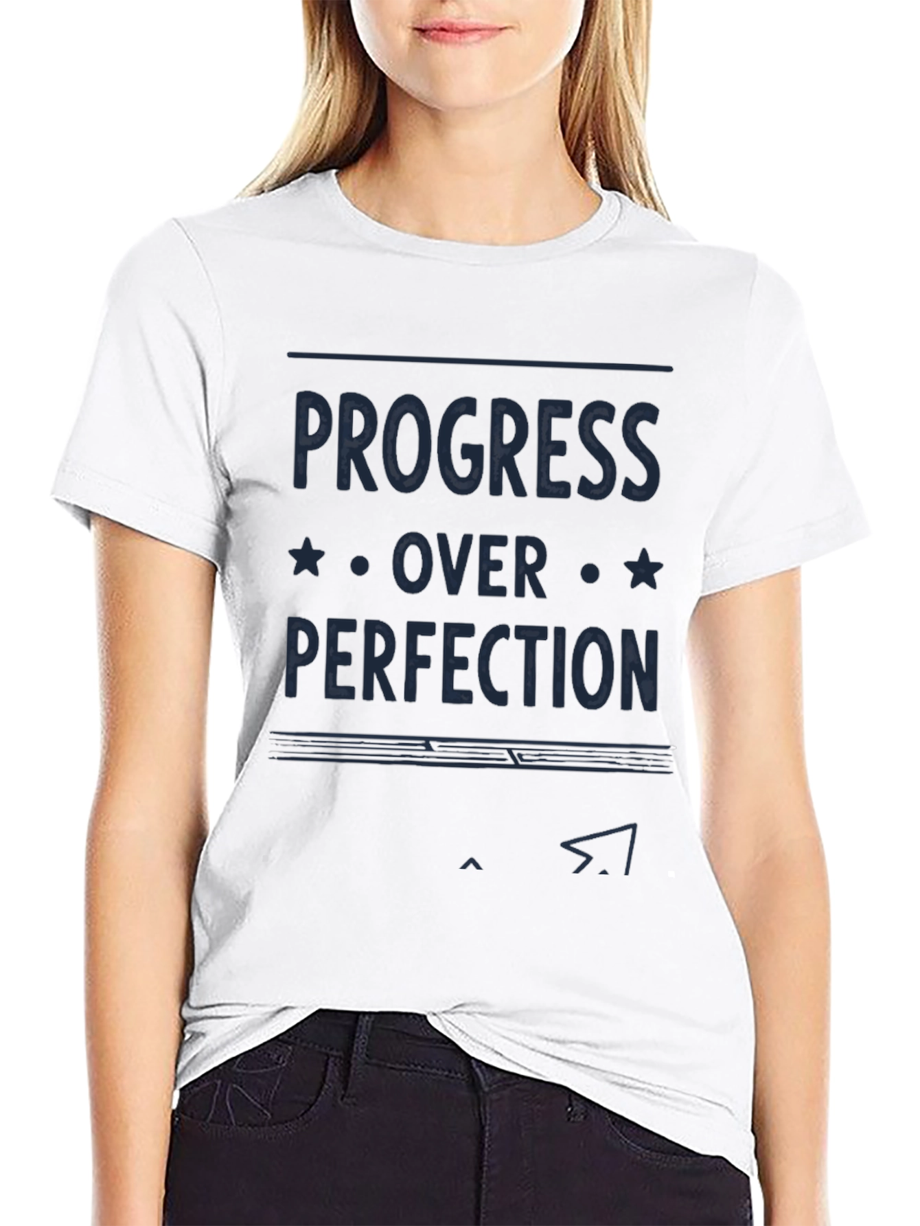 Progress Over Perfection T-Shirt - Motivational Tee