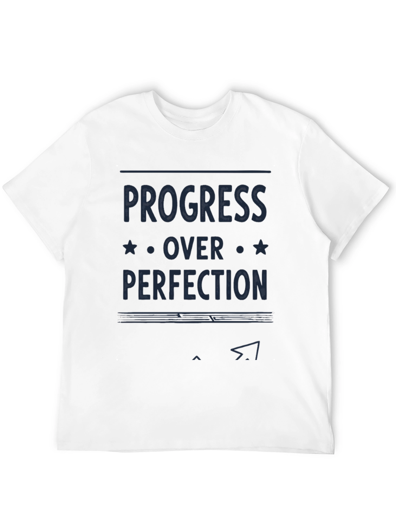 Progress Over Perfection T-Shirt - Motivational Tee