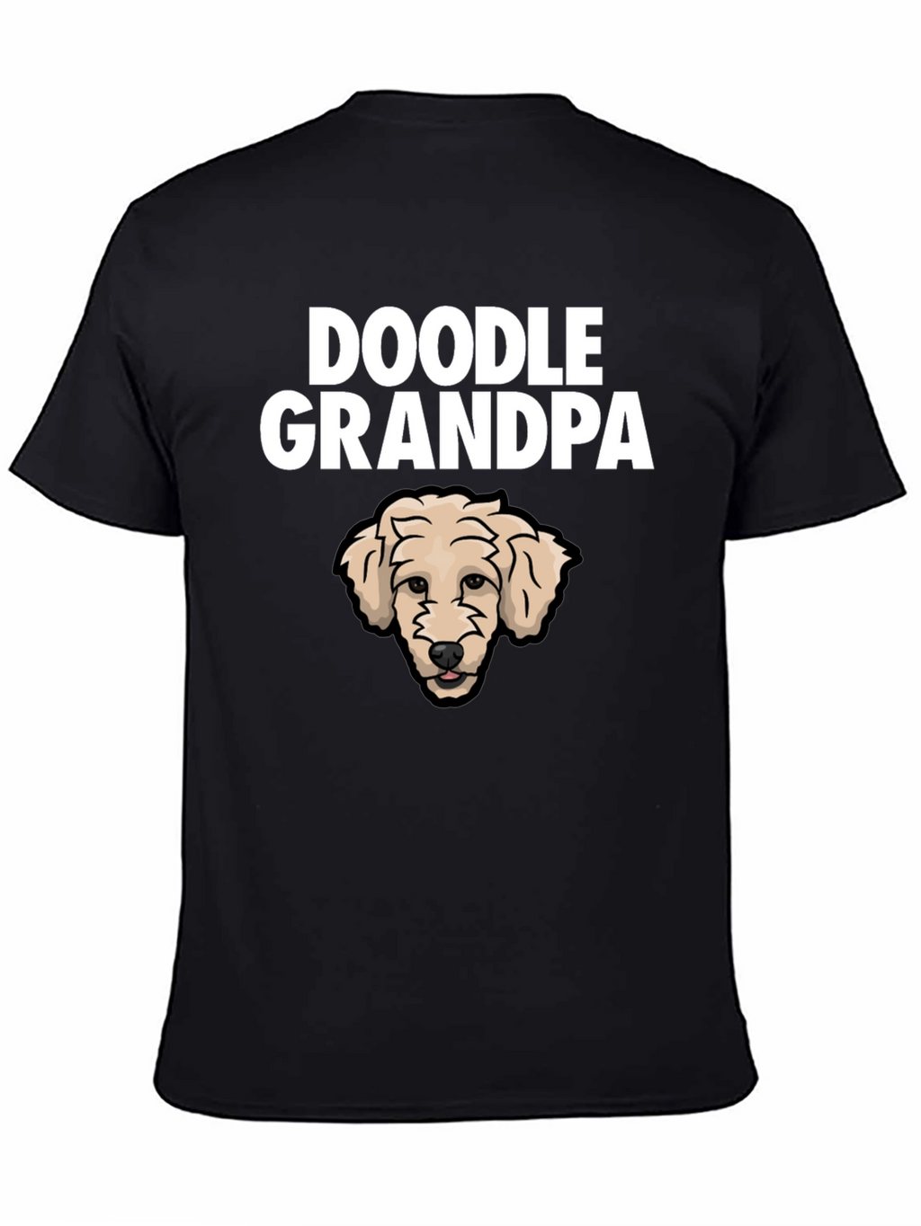 Doodle Grandpa Graphic T-Shirt - Perfect Dog Lover Gift