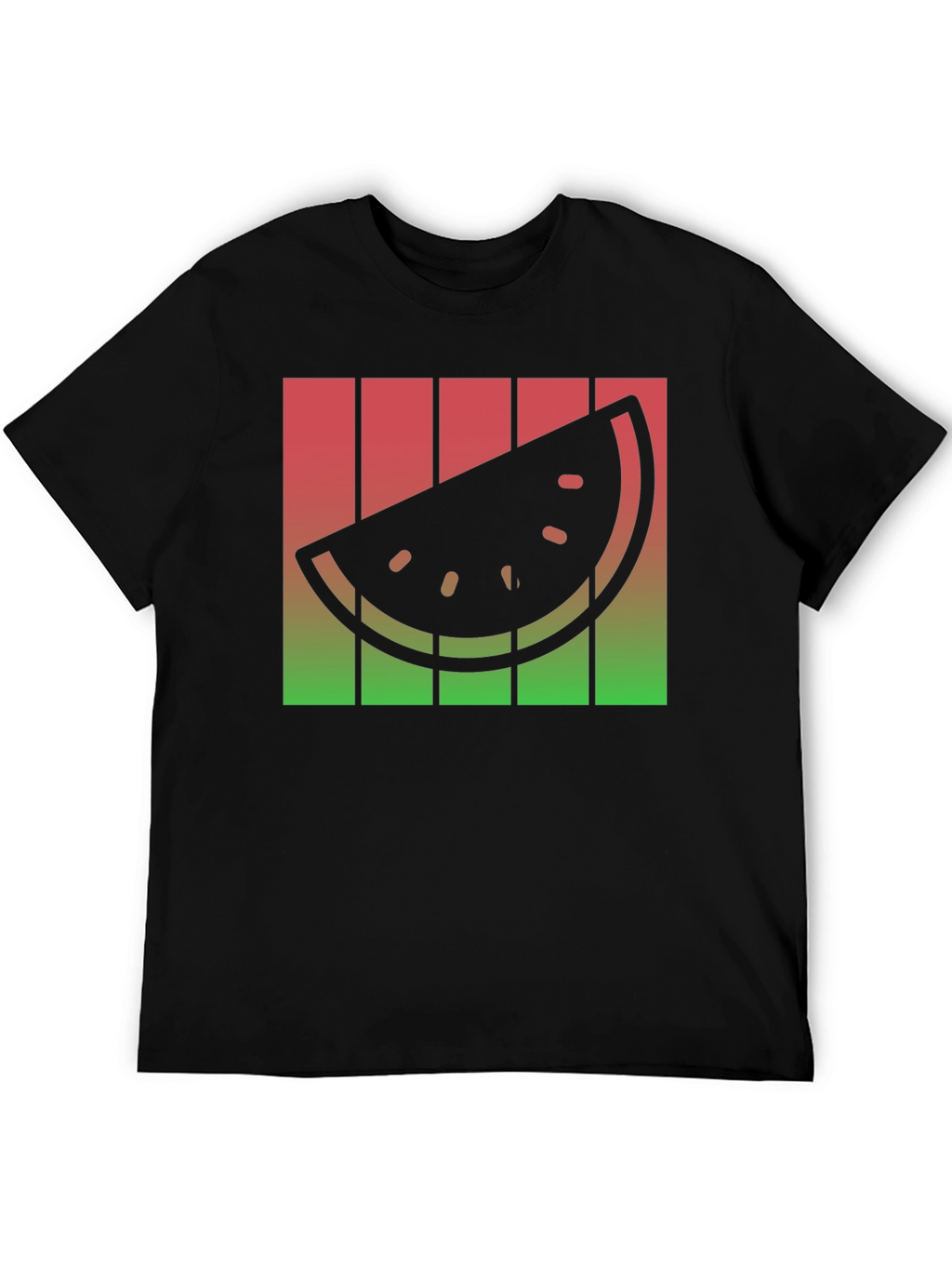 Retro Watermelon Slice T-Shirt