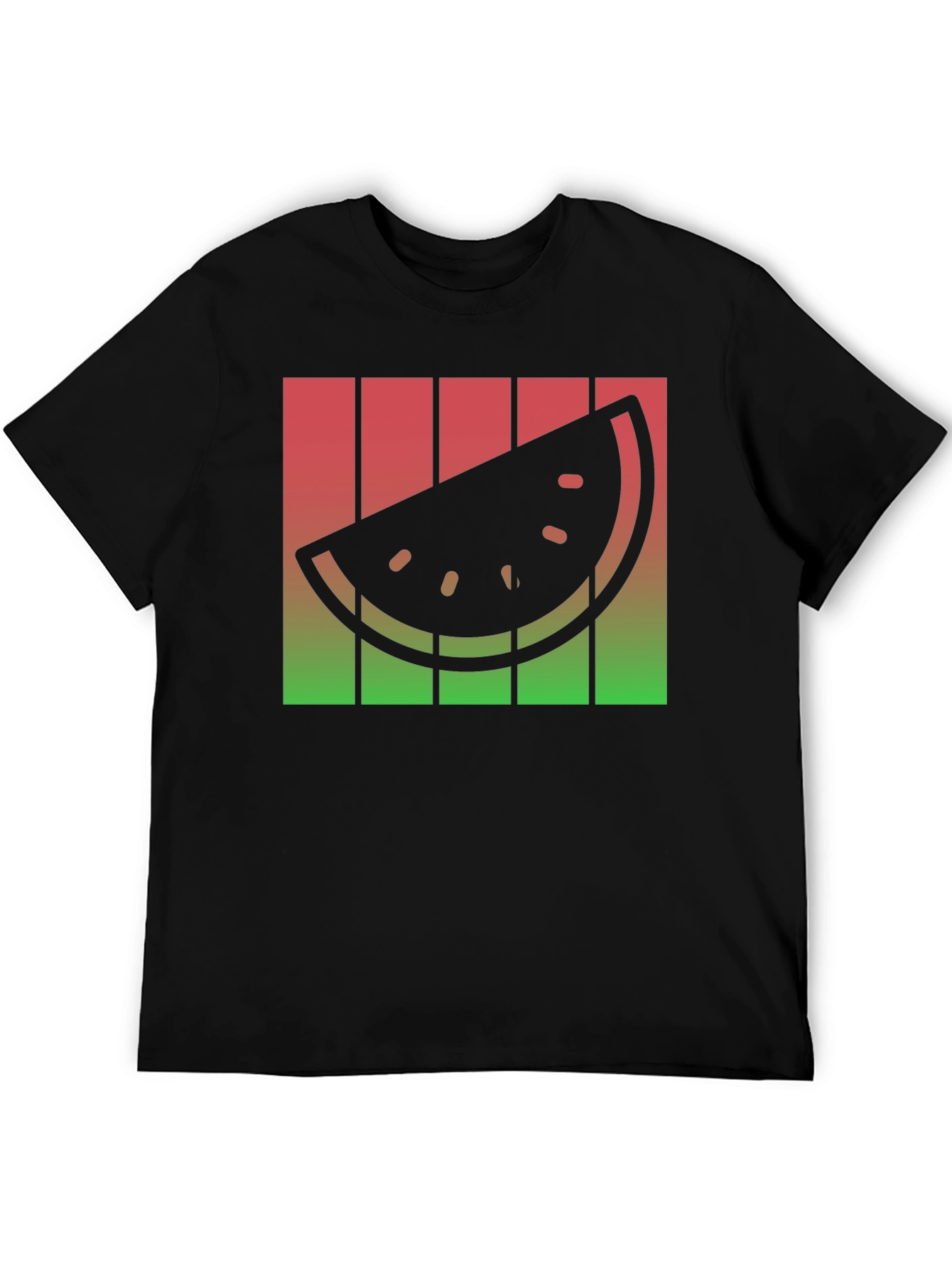 Retro Watermelon Slice T-Shirt