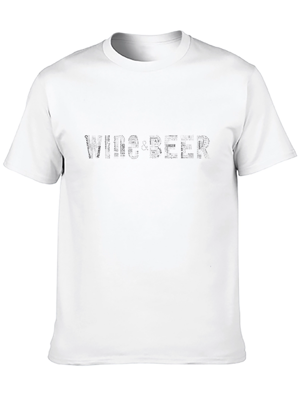 Mens Black Crew Neck T-Shirt - Casual Comfort