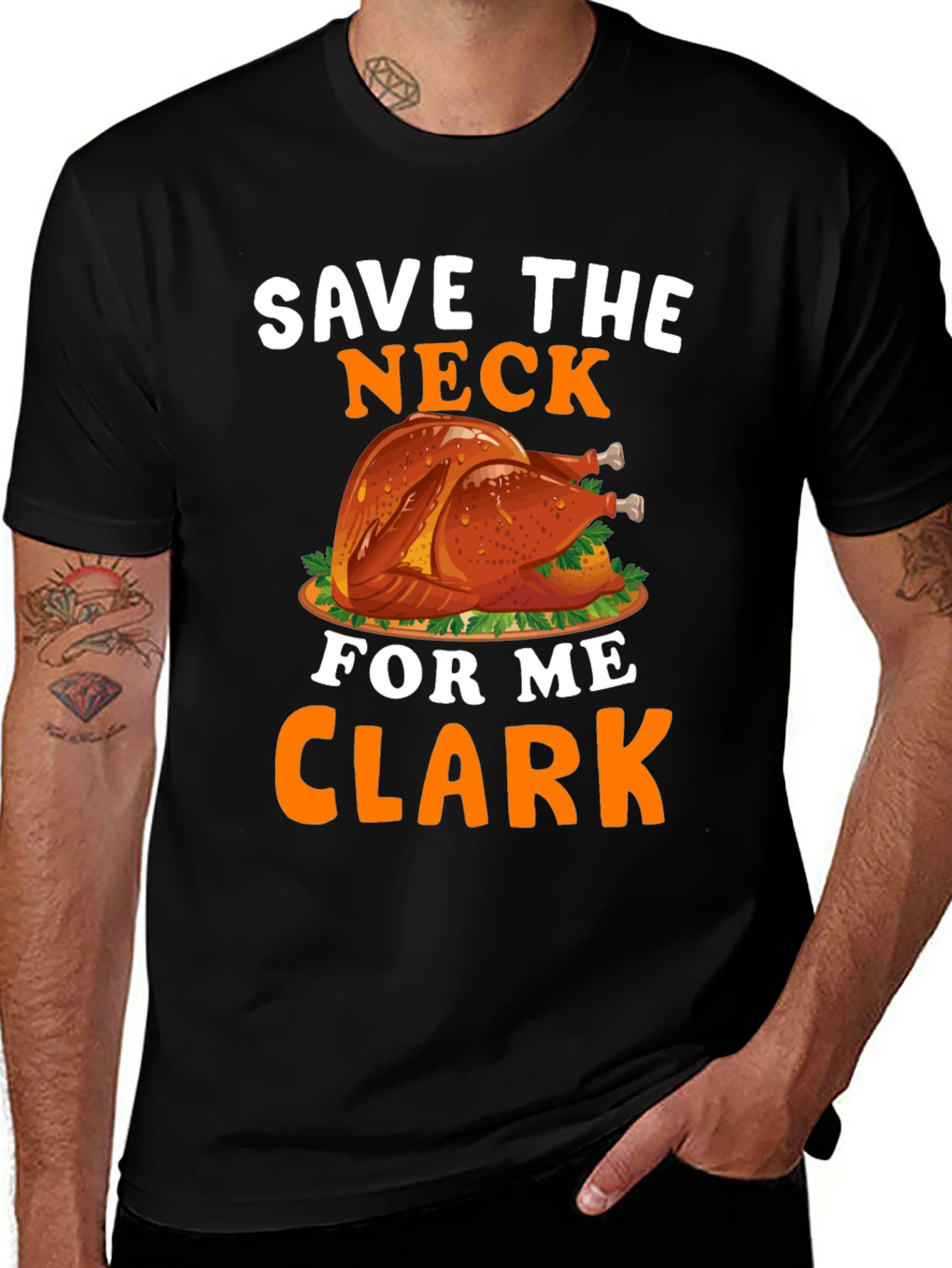 Save The Neck For Me Clark T-Shirt