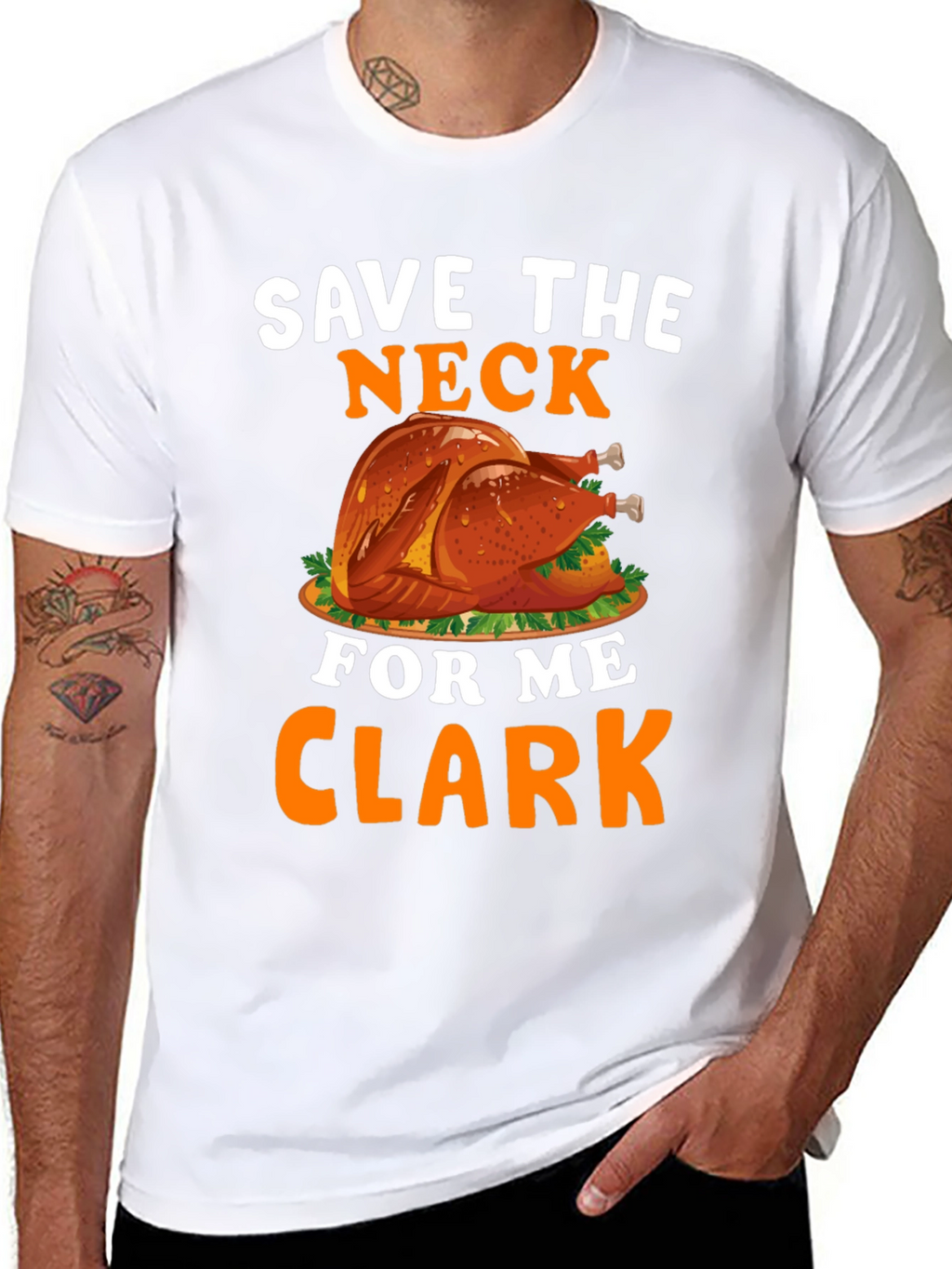 Save The Neck For Me Clark T-Shirt