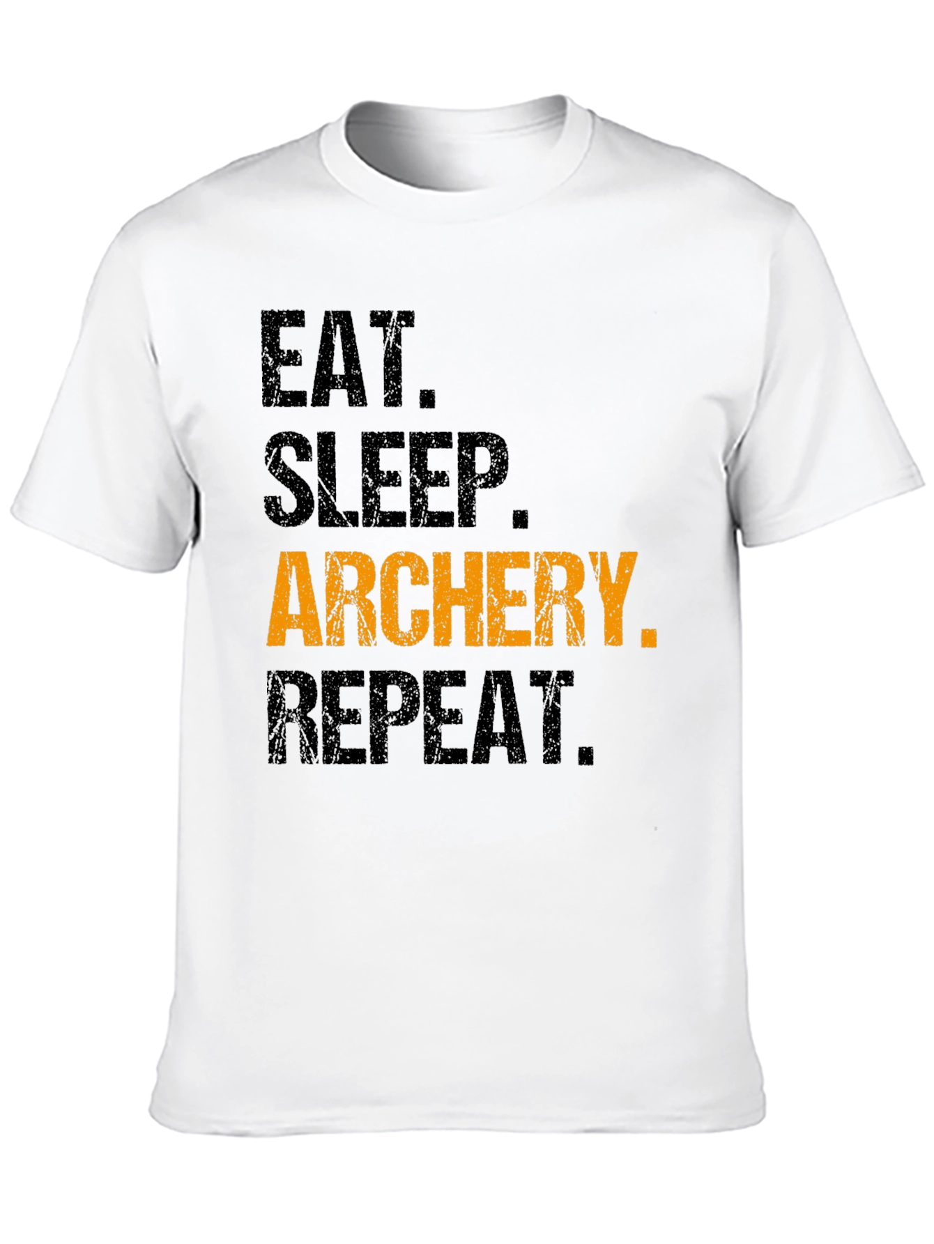 Eat Sleep Archery Repeat T-Shirt - Funny Sports Tee