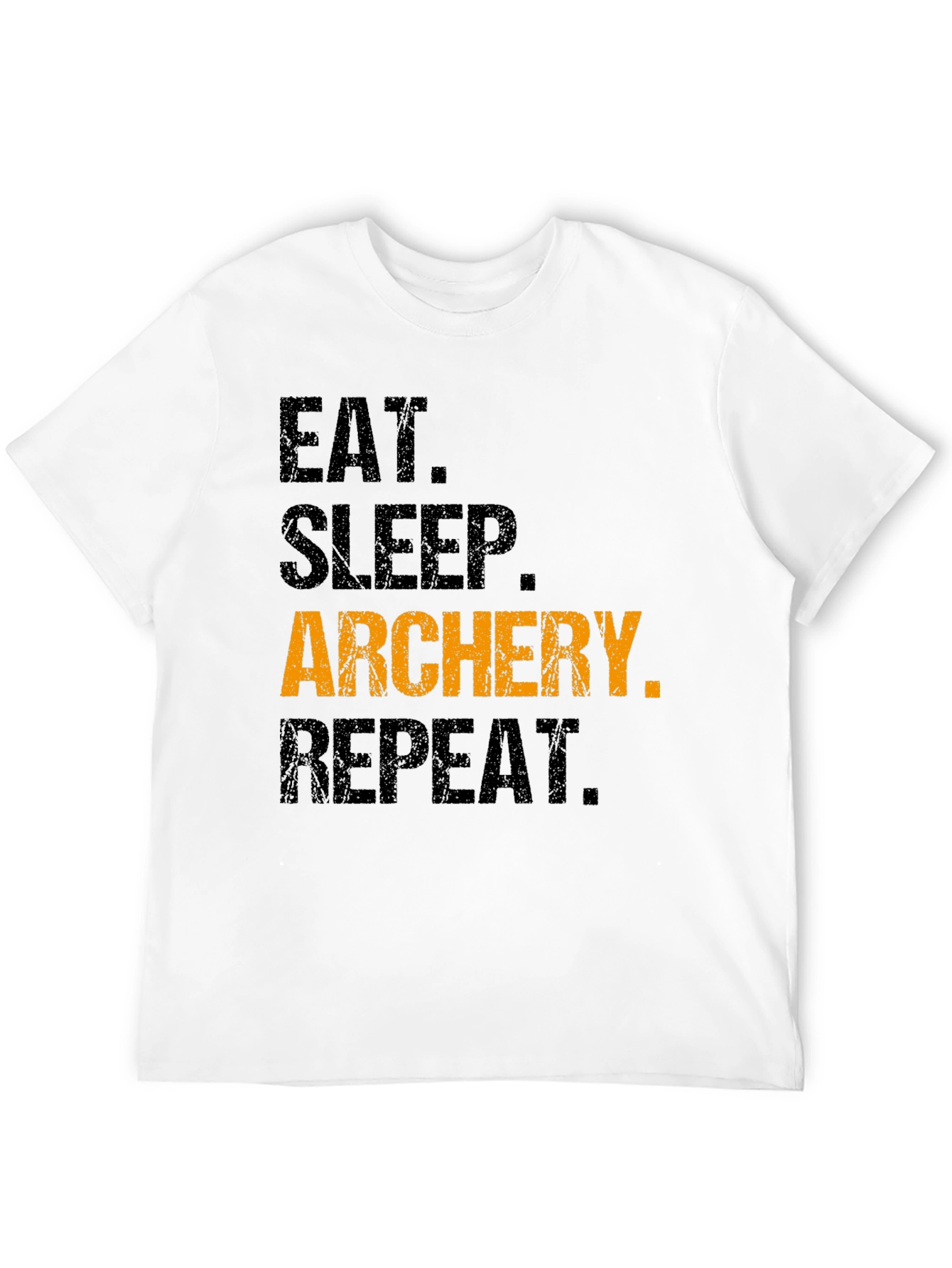 Eat Sleep Archery Repeat T-Shirt - Funny Sports Tee