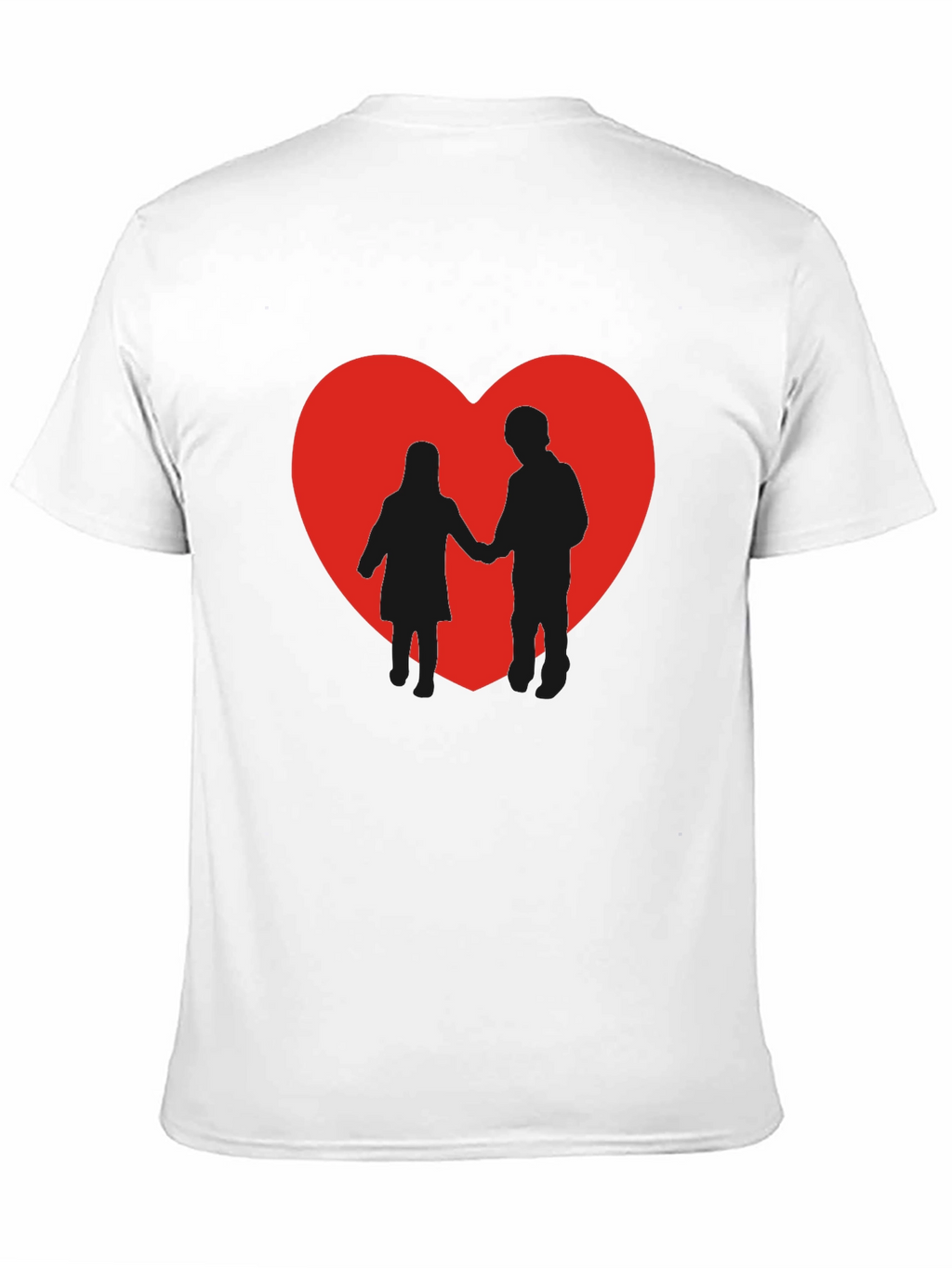 Heart Silhouette Graphic T-Shirt